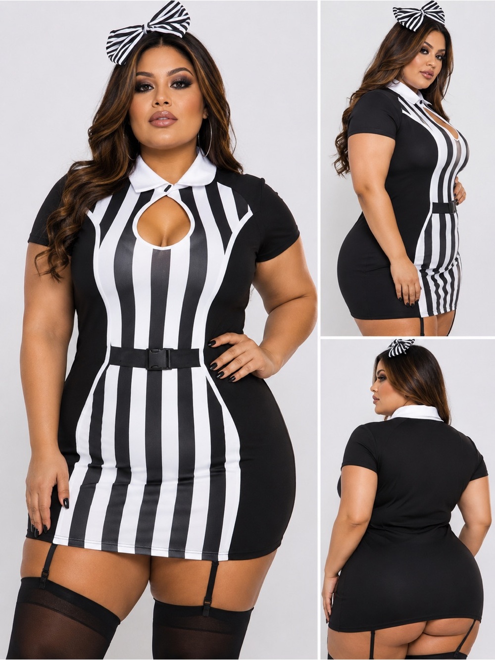 Dolls Kill Naughty Referee Dress